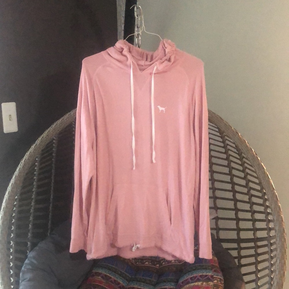 Pink hoodie